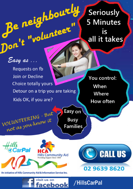 Flyer (print version) - Be neighbourly Dont volunteer